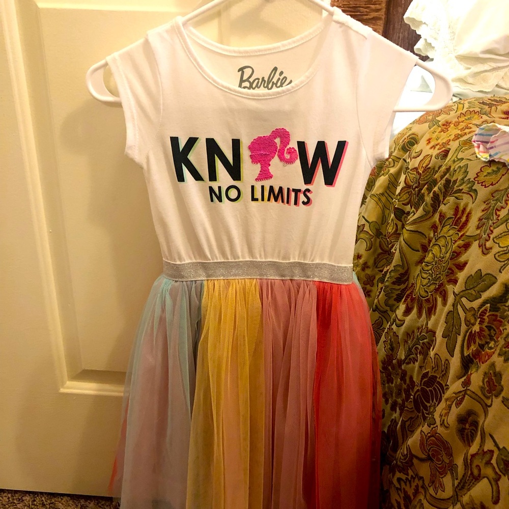 Barbie tutu dress w sequins